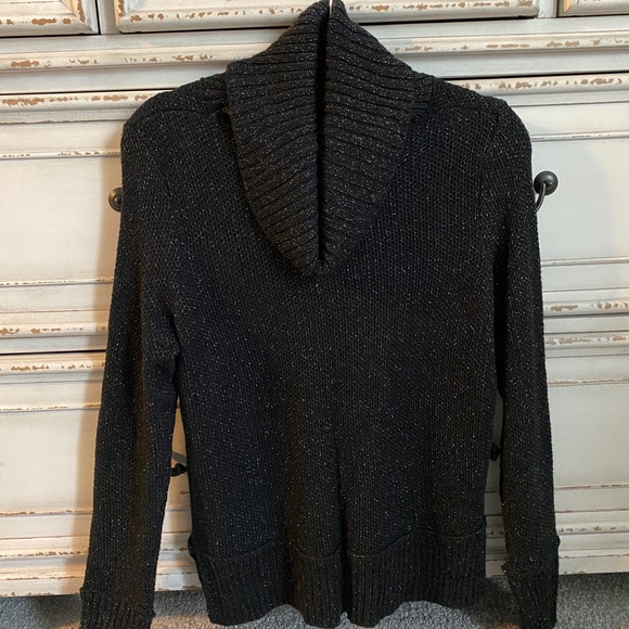 Kohls Womens Black Turtleneck With 